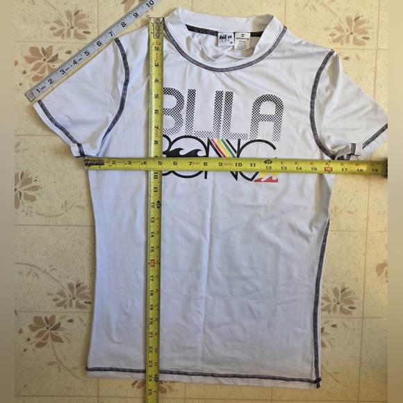 Billabong Kids White Tee with Colorful Logo - Picture 4 of 4